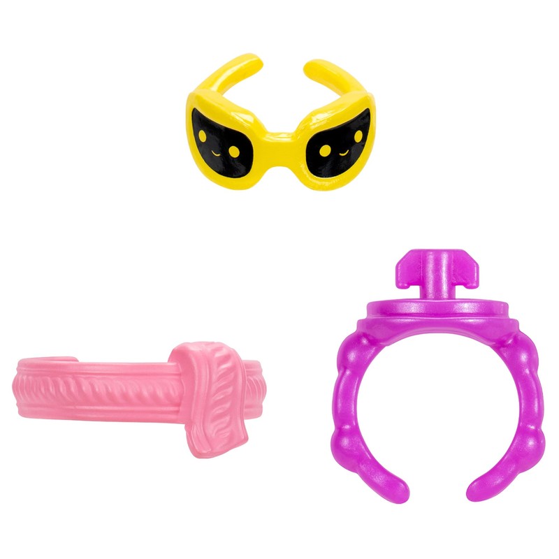 Squish-a-longs Mini-Squish 8-Pack (Wave 3, Style 1) - Skunk, Pink