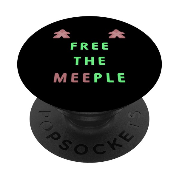 free the meeple clothes board games geek funny gift PopSockets