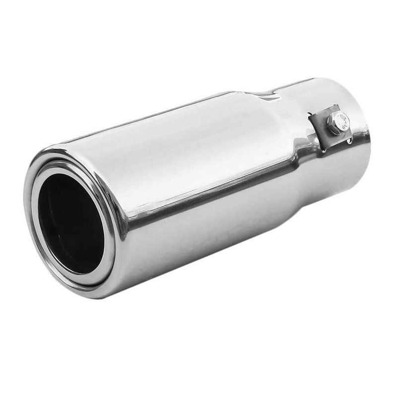 Rumplex Exhaust Trim Round Stainless Steel Sports Exhaust Tailpipe End