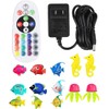 CALOVER Large 4FT Sensory Fish Bubble Tube Aquarium Night Light