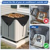 Svepndic Winter Air Conditioner Cover for Outside Units,32x32 Waterproof Central