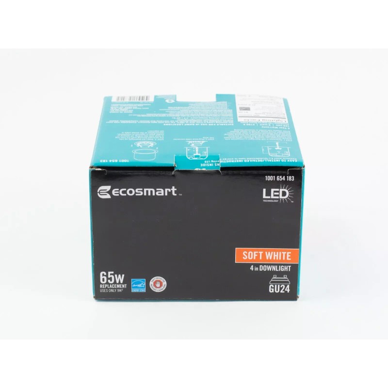 Eco-Smart Ecosmart 65w 4 Inch Replacement LED Soft White Finish