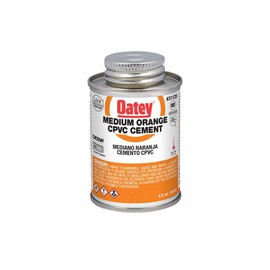 Oatey 31128 Cement, 4 oz, CPVC Orange