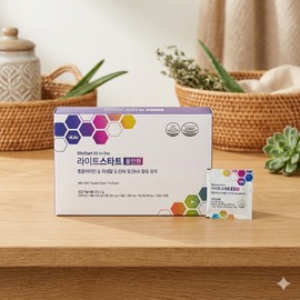 4Life Light Start All-in-One Multivitamin Mineral 60 Packets / 포라이프 라이트스타트 올인원 종합비타민미네랄 60포