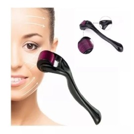 PÚRPURA Derma Roller Facial Regenera Colageno Rodillo