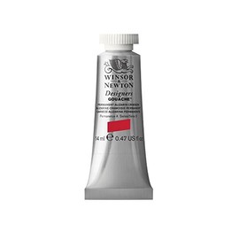 Winsor & Newton Designers Gouache Tube, 14 ml - Permanent Alizarin Crimson