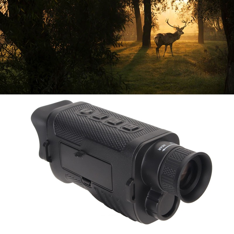 Night Vision Monocular 8X Digital Infrared Telescope 4K 1080P 2200mAh