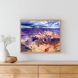 ZUVRDIAI Landscape Grand Canyon Arizona DIY Digital Oil Painting Set Acrylic Oil Painting Arts Craft Paint by Number Kits for Adult Beginner Wall Decor 16x20Inch