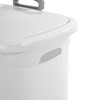 Sterilite 3-Pack Ultra Wheeled Hamper, Laundry Basket w/ Flip-Top Lid