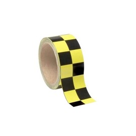 Automotive Authority Black / Yellow 2" Vintage Motorcycle Rally Sticker Decal Set Yamaha Triumph