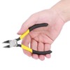 Diagonal Plier High‑Carbon Steel Body 2‑Color Non‑Slip Handle Rebound‑Tail 5‑Inch