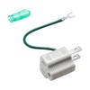 sanwasapurai 3P > 2p Converter Adapter , grays