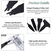 Pack of 4 Reciprocating Saw Scraper Blade, Replacement Electric Scraper