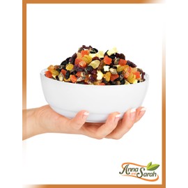 Anna and Sarah Mini Fruit Trail Mix, Dried Fruits Assortment, Healthy Snack in Resealable Bag, 1lb 1 Pack