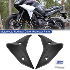 Frezon Radiator Side Cover Fairing Panels for YAMAHA tracer 900 GT 2018-2020 Black