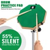 Yesaler Drum Practice Pad 8 Inch Drum Pad Rubber Dumb