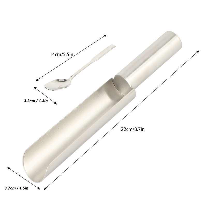 Meatball Maker with Cutting Spoon Stainless Steel Meat Baller Spoon