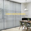UBANU 12 Sets White Vertical Blind Repair Kit with Stem,