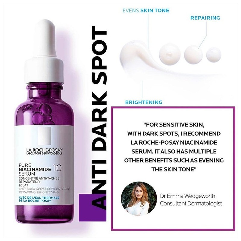 No Brand La Roche Posay Niacinamide 10 Anti-Dark Spot Serum