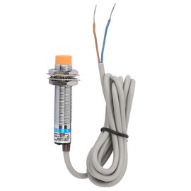 Garosa Capacitive Proximity Sensor, AC Type 2 Wire Switch, Normally Open, 4mm Detection Distance, Silver