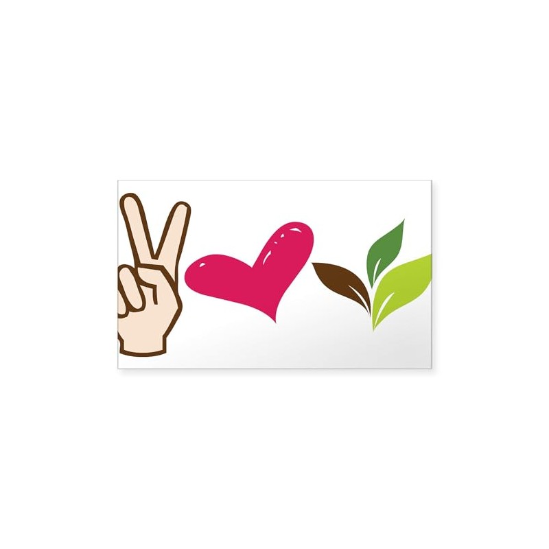 CafePress Be Green Rectangle Bumper Sticker Car Decal