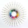 Pentel SESW30C-24 Brush Sign Pen Twin, 24-Colour Set, Fibre Tip