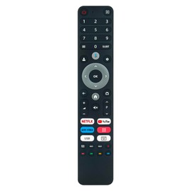 ALLIMITY Sprach Fernbedienung Ersatz passend für Chiq QLED TV U43QM8G U50QM8E U75F8TG L32G7V L32H7G L32H8CG L40QH7G U43QM8E U85F8TG L40QG7V L40G7V L40H7G U43H7C U50QM8G U55QM8E U55QM8G