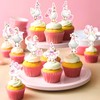 36 Pcs One Funny Goose Birthday Decor for Girls, Cute