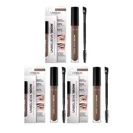 L'Oréal L'Oreal Paris Unbelieva-Brow Waterproof Gel. Light Brunette [565] 0.15 oz Pack 3