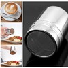 CAPACITEA Powder Sifter with Lid, Stainless Steel Icing Sugar Cocoa