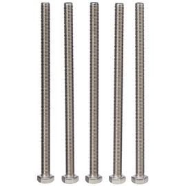 AHCA2 Stainless Steel Fully Threaded Hex Bolt (Setscrew) M8 8mm x 150mm (Pack of 10)