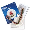Tobin Janlynn Mini Cross Stitch Kit 2.5" Round-Mushroom (18 Count)