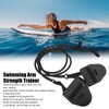 Swimming Arm Strength Trainer Latex Black Elastic Resistance Bands Swimming