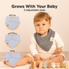 8-Pack Muslin Baby Bibs for Boys, Girls - Muslin Bandana