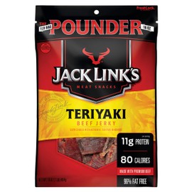 Jack Link's Beef Jerky, Teriyaki, 16 Ounce (Pack of 1)