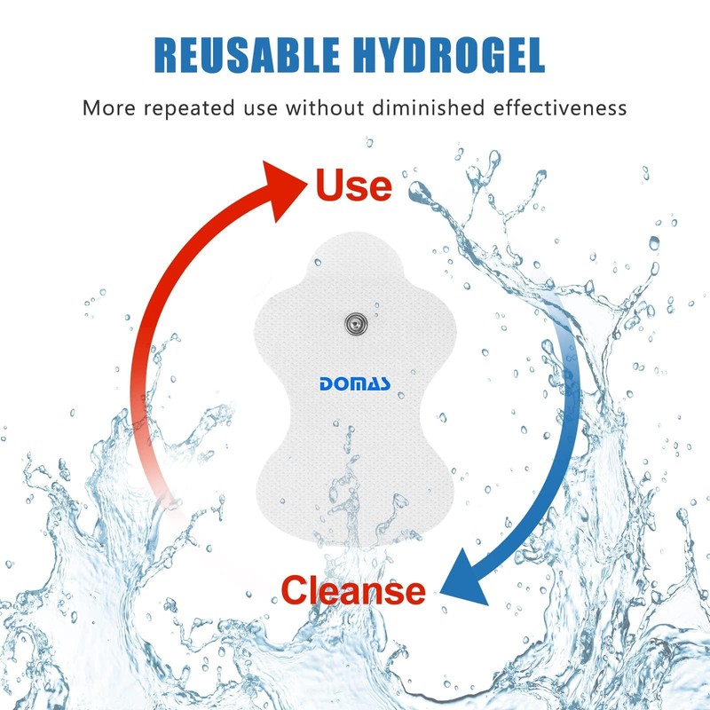 6PCS Replacement Pads Compatible with Omron TENS Units – PM500,