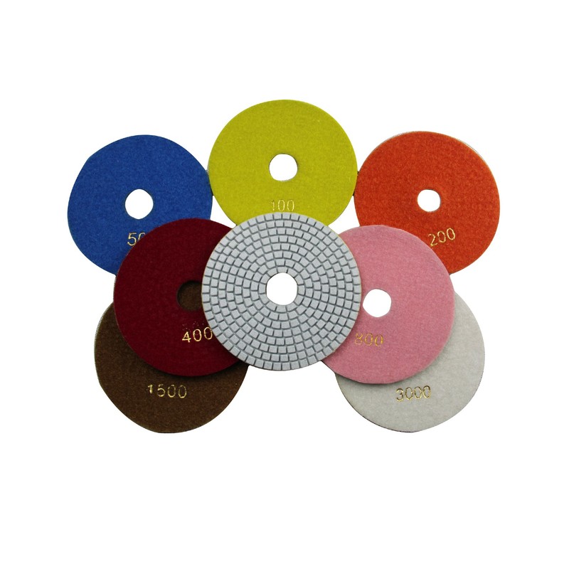 Konfor 125mm Diamond Cutter Rim Polishing Set of 7 for
