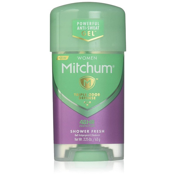 Mitchum Women Advanced control 48 hour protection Shower fresh, 2.25 oz (63 g) (Pack of 6)