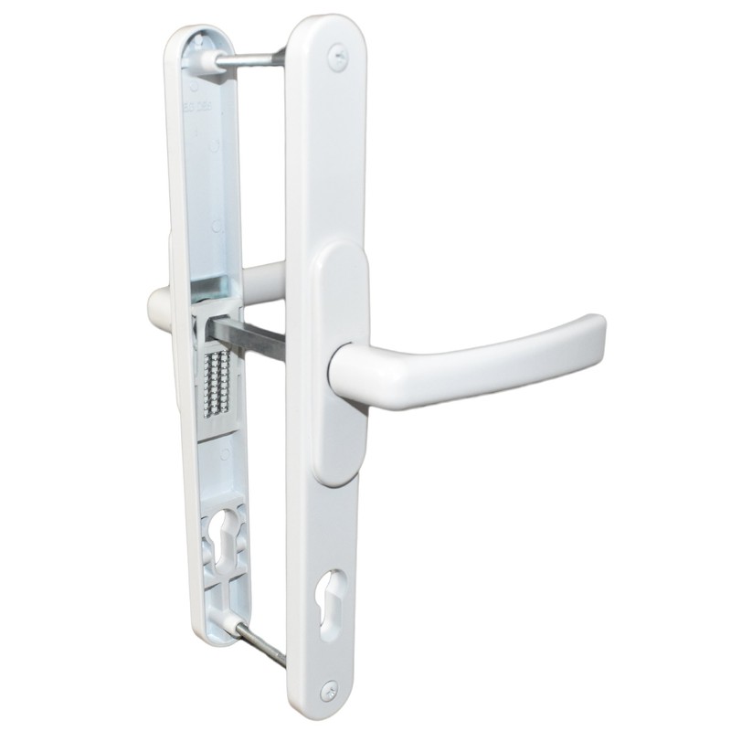 Universal Flexi UPVC Repair Door Handle Set Adjustable 92mm 68mm