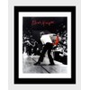 Framed Bobby Knight - Indiana Basketball Assembly Hall Red Chair