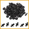 Partuto 100 Pcs 8mm Hole Plastic Screw in Fastener Rivets