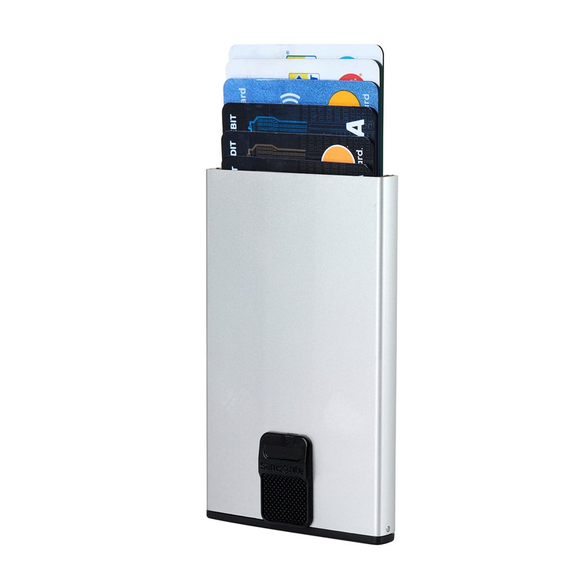 Samsonite Alu Fit SLG, Unisex Card Cases, Grau (Aluminium), 10.2