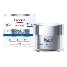 Eucerin Hyaluron-Filler crema de noche 50 ml | rellena arrugas todo tipo de piel
