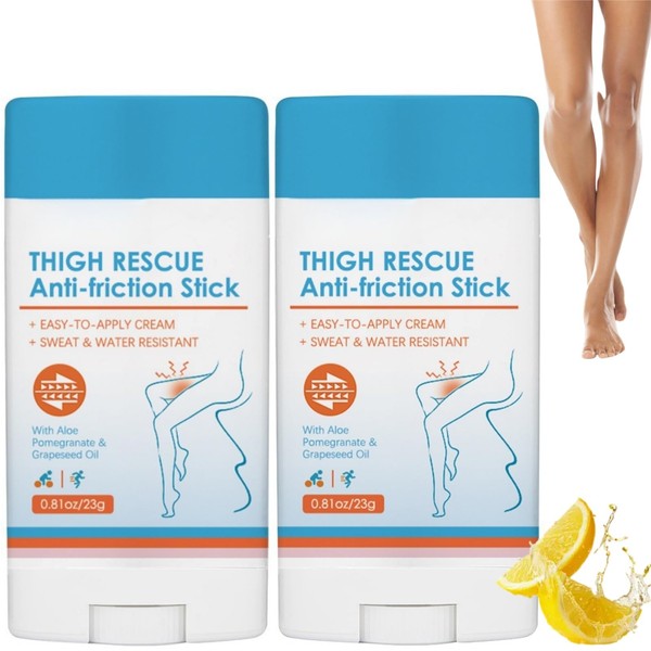 2PCS Anti Chafe Stick,Anti Chafing Cream,Anti Friction Stick,Waterproof Anti Chafe
