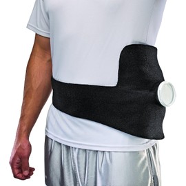 MUELLER - Bolsa de hielo para medicina deportiva, terapia de frío para lesiones y alivio del dolor, paquete de hielo incluida, color negro