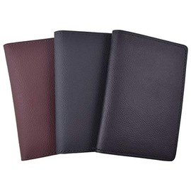 orgaexpert Car Licence Case, Genuine Leather Car Registration Card Holder, blue, Classic