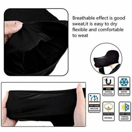 Unbranded 2 PCS Baclava Sport Full Face Mask Helmet Liner UV Protection Balaclava Ski Mask