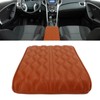 Center Console Armrest Cover Pad Universal PU Leather Waterproof Elastic