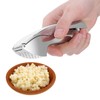 MUNEFE Garlic Press, Garlic Squeezer, Garlic Crusher, Suitable for Chopping