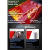 Lawn Mower Decals - Hot Rod Flames - 3pc Set